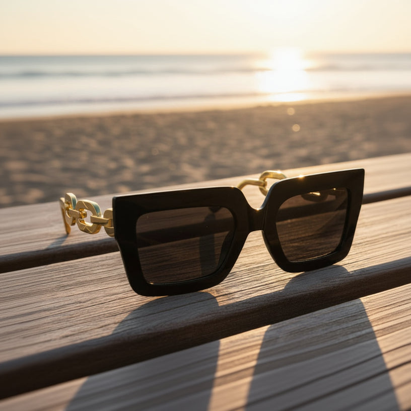 Sunset Chains Sunglasses - LIMITED