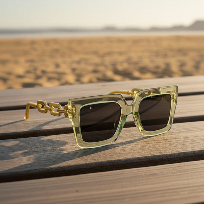 Sunset Chains Sunglasses - LIMITED